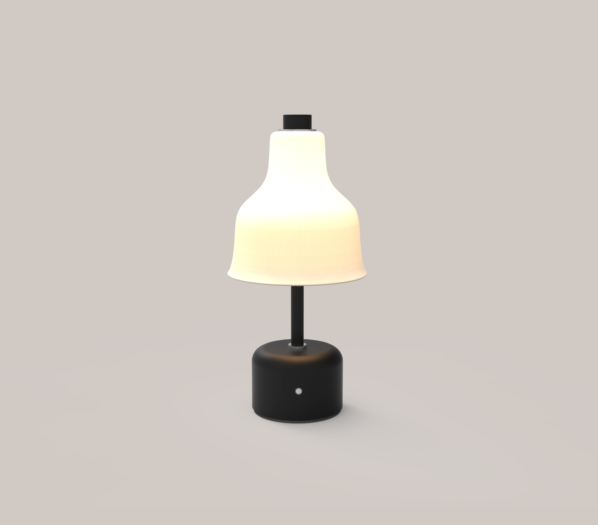 Avra Portable Table Lamp - Black/Creme - PRE-ORDER - NUAD
