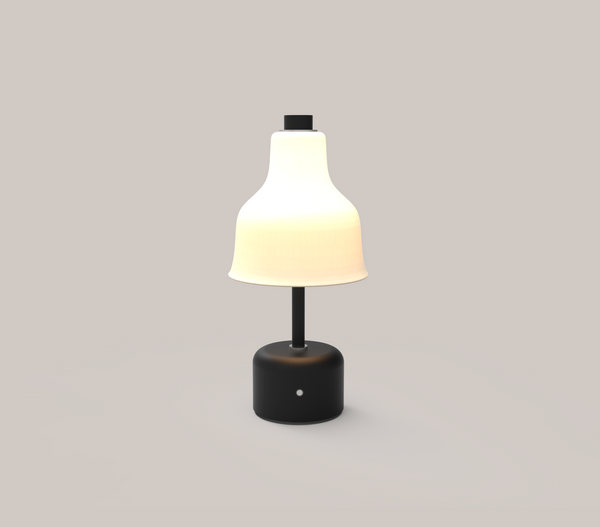 Avra Portable Table Lamp - Black/Creme - PRE-ORDER - NUAD