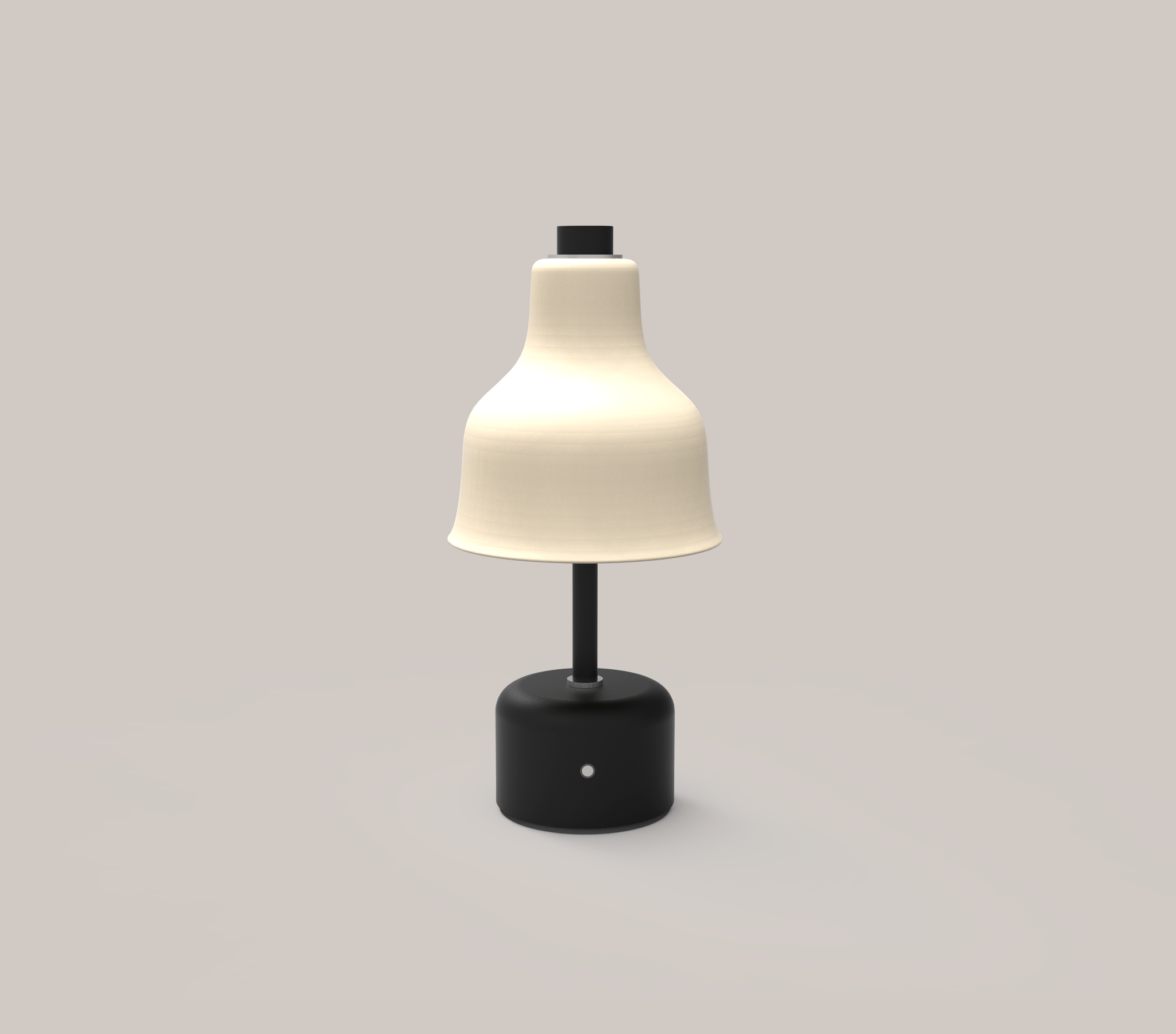 Avra Portable Table Lamp - Black/Creme - PRE-ORDER - NUAD