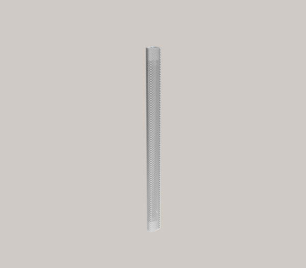 Radent Hardwired Wall Lamp, 670 mm - Brushed Steel - NUAD