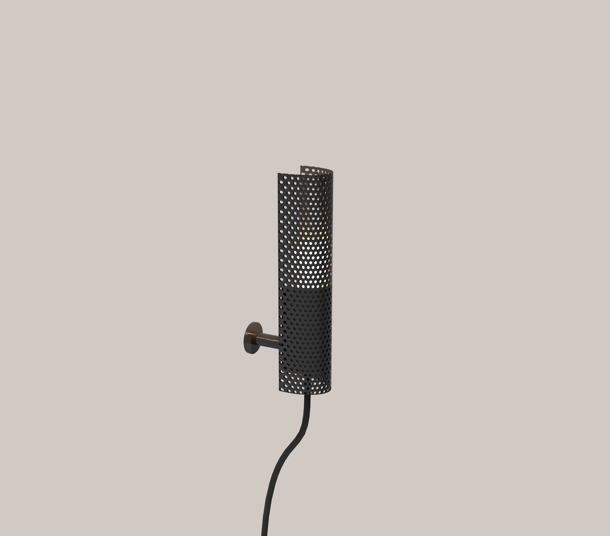 Radent Wall Torch - Black - PRE-ORDER - NUAD