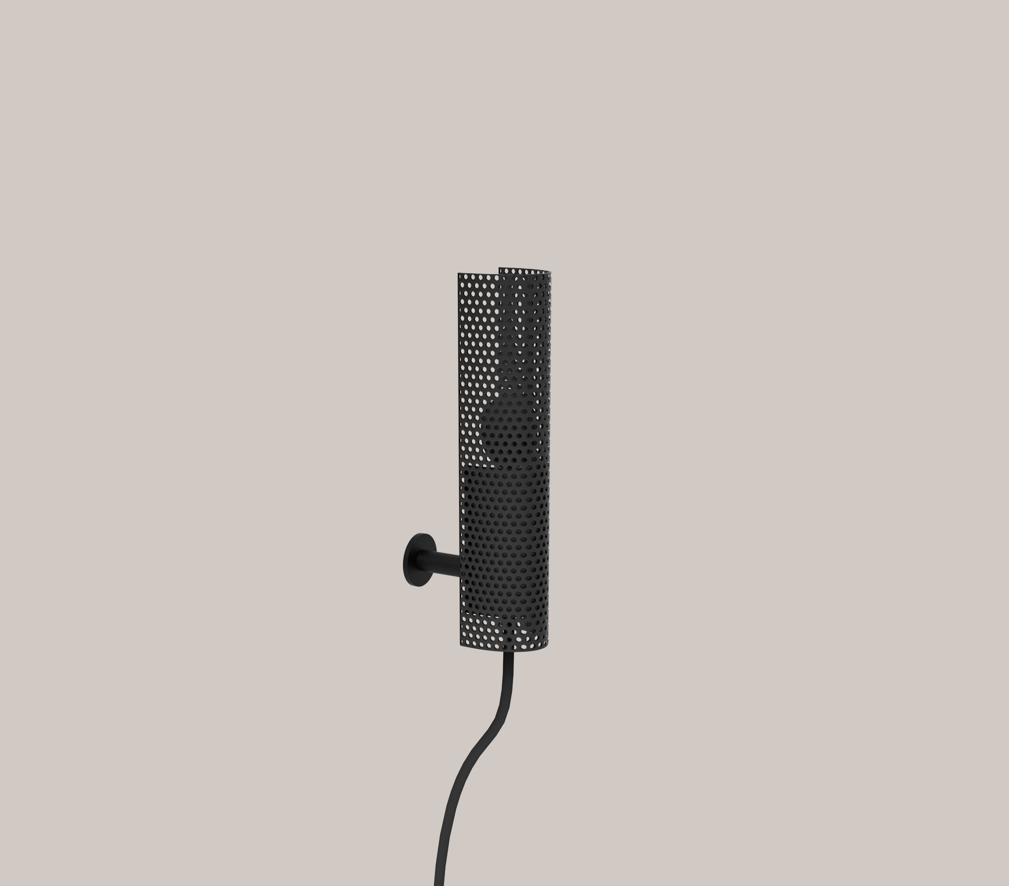 Radent Wall Torch - Black - PRE-ORDER - NUAD