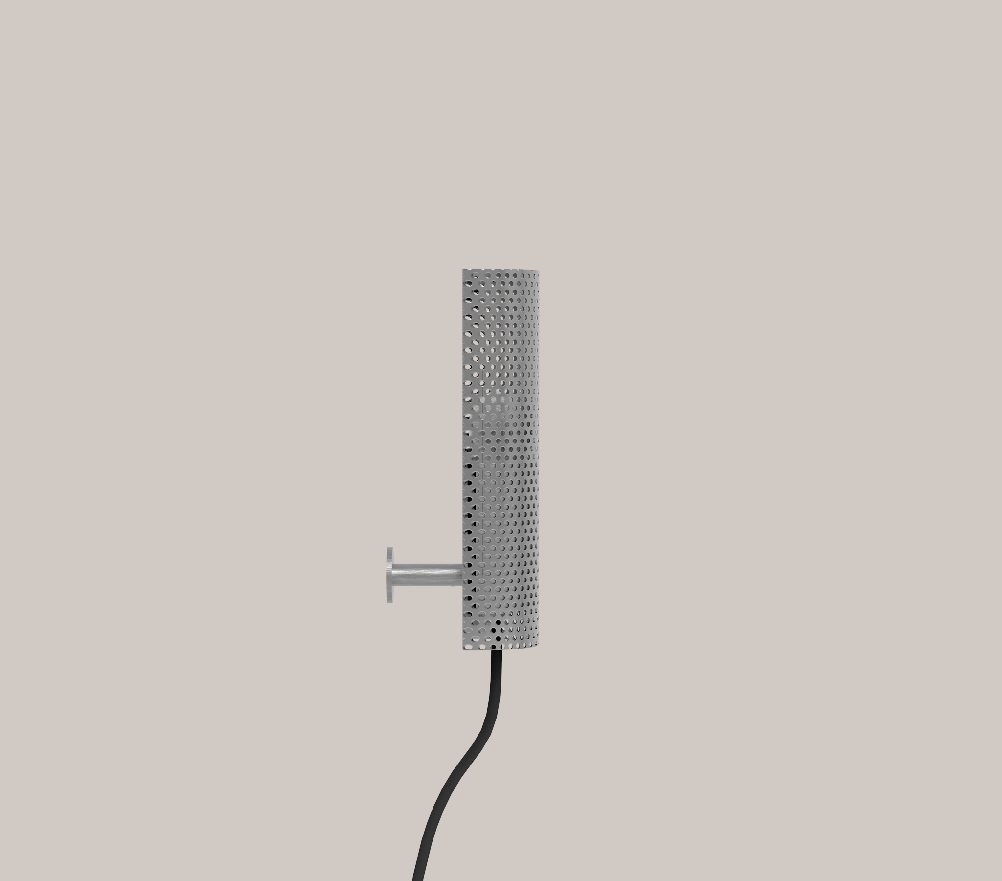 Radent Wall Torch - Brushed Steel - PRE-ORDER - NUAD