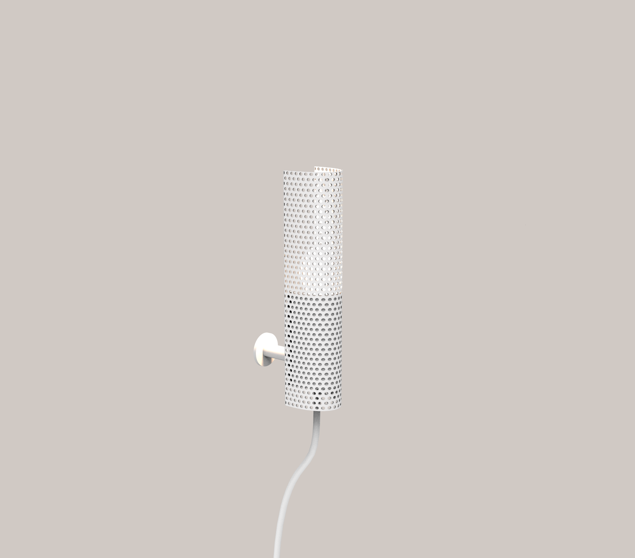 Radent Wall Torch - White - PRE-ORDER - NUAD
