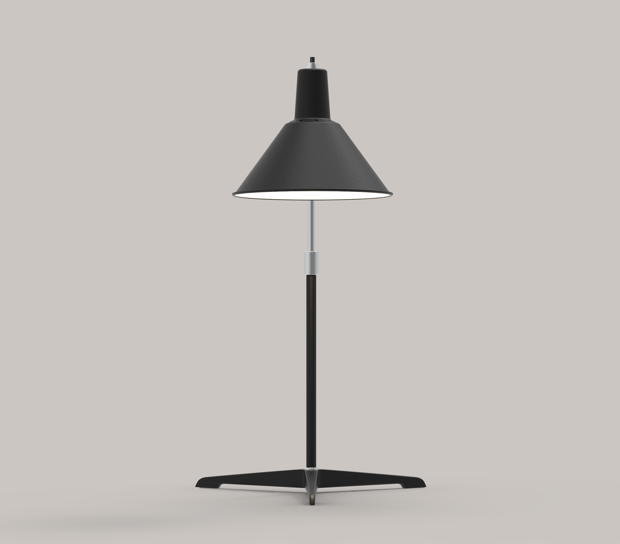 Arcon Table Lamp - Black / Chrome - PRE-ORDER - NUAD