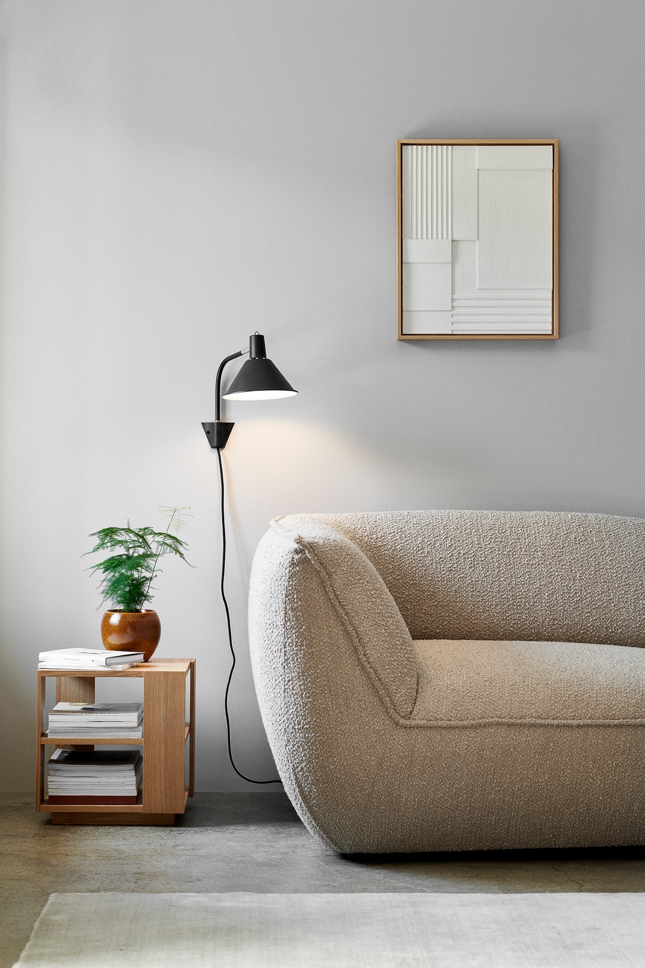 Arcon Wall Lamp - Black / Chrome - PRE-ORDER - NUAD