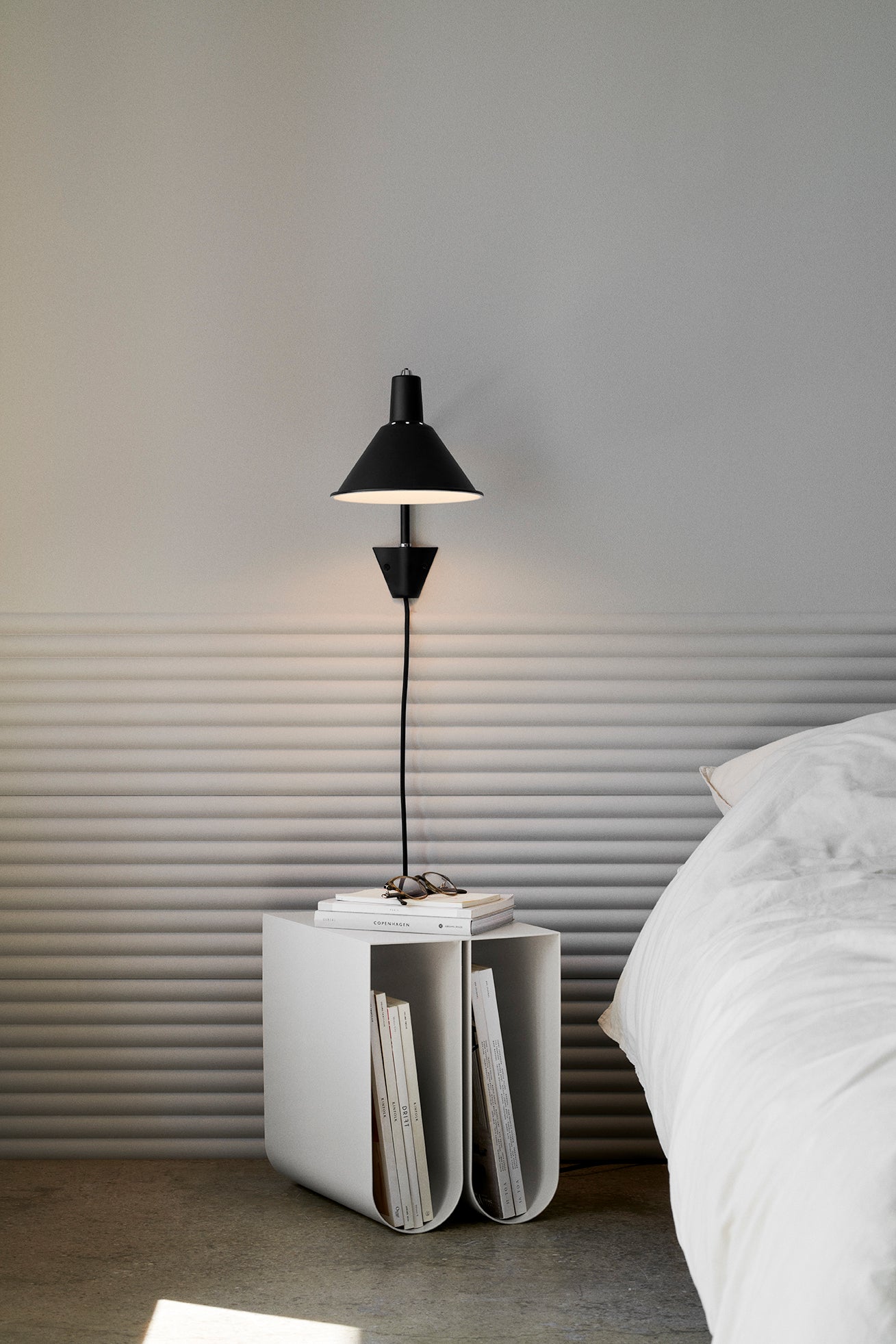 Arcon Wall Lamp - Black / Chrome - PRE-ORDER - NUAD