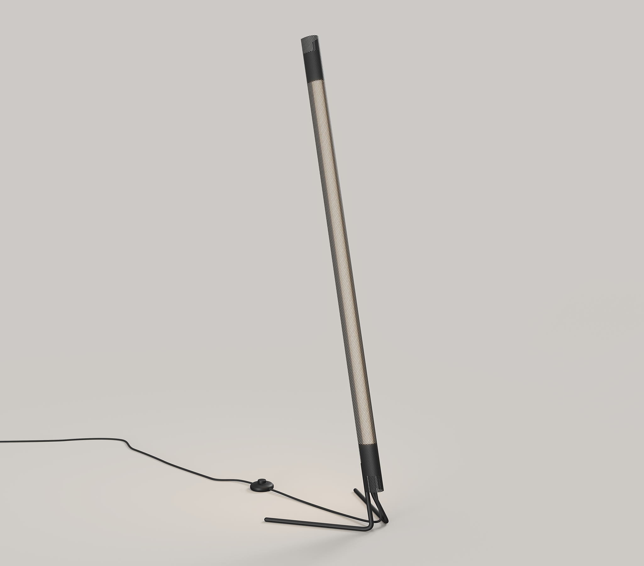 Radent Floor Lamp, 1475 mm - Black - NUAD