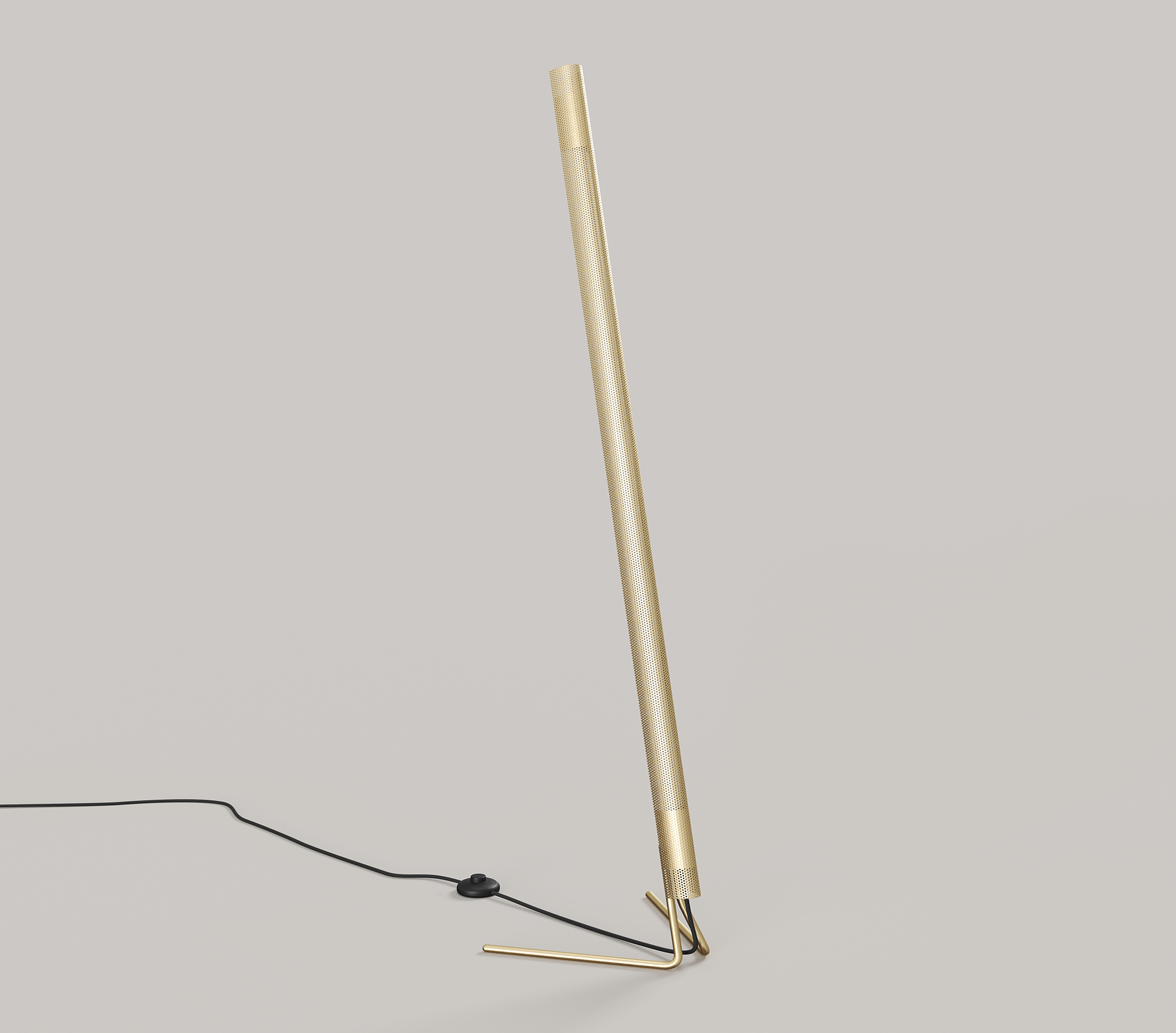 Radent Floor Lamp, 1475 mm - Brass - NUAD