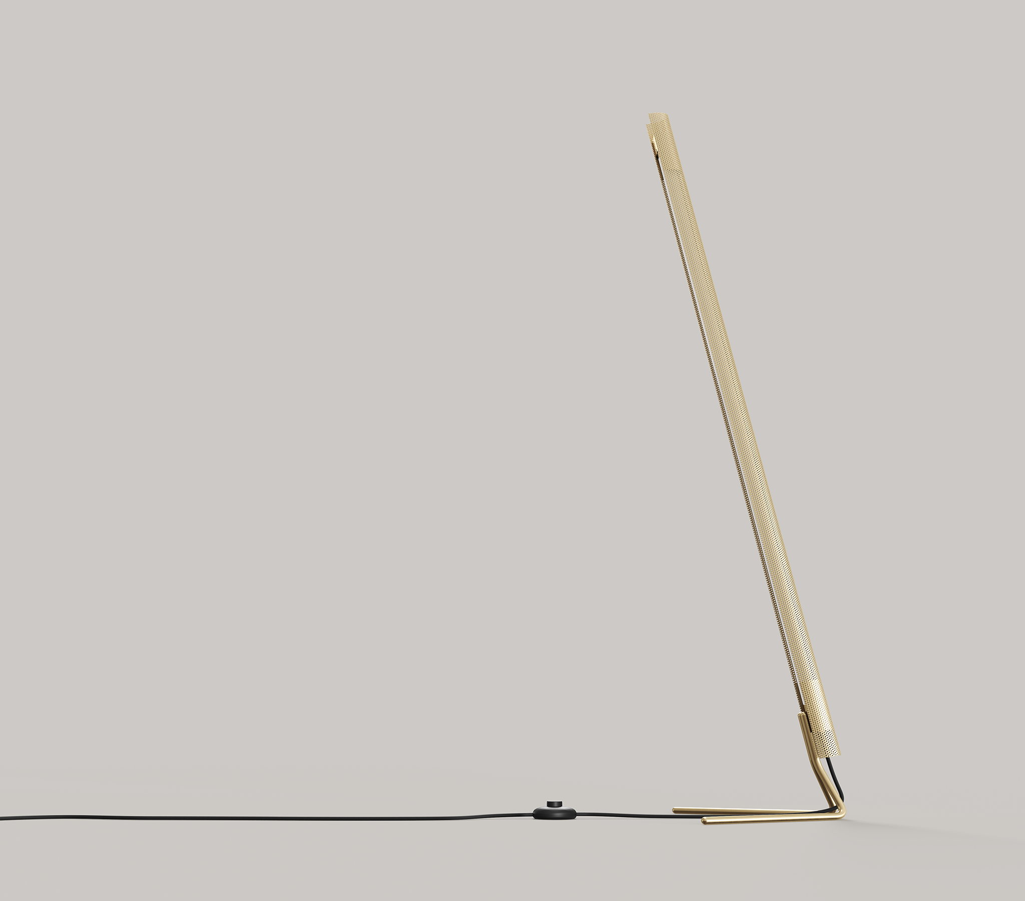 Radent Floor Lamp, 1475 mm - Brass - NUAD