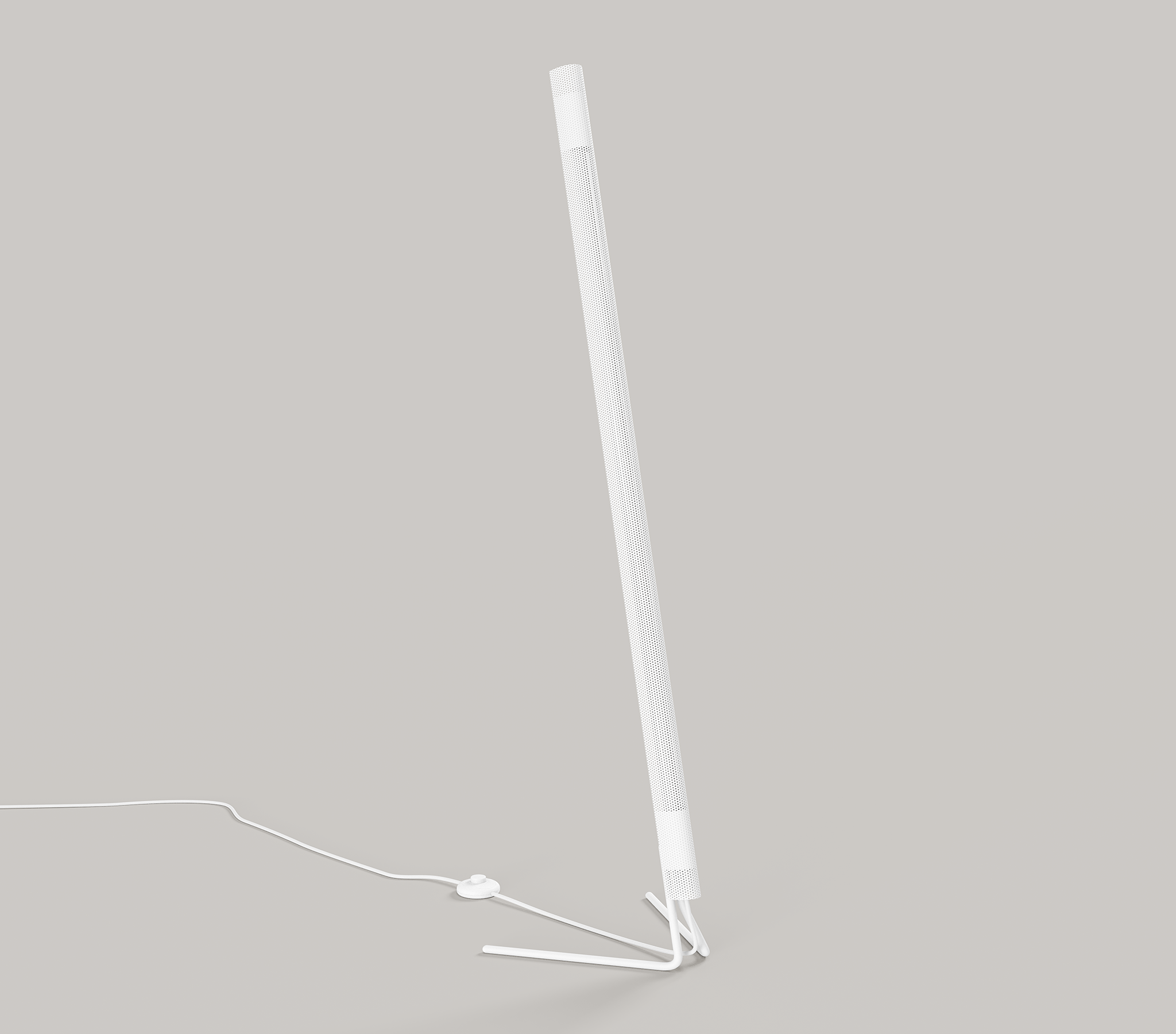 Radent Floor Lamp, 1475 mm - White - NUAD