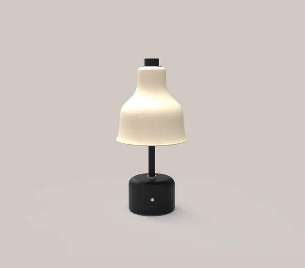 Avra Portable Table Lamp - Black/Creme - PRE-ORDER - NUAD