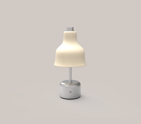 Avra Portable Table Lamp - Brushed/Creme - PRE-ORDER - NUAD