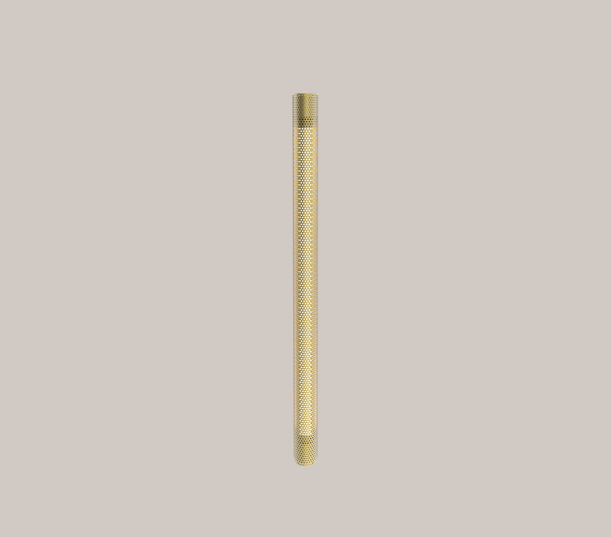 Radent Hardwired Wall Lamp, 670 mm - Brass - NUAD