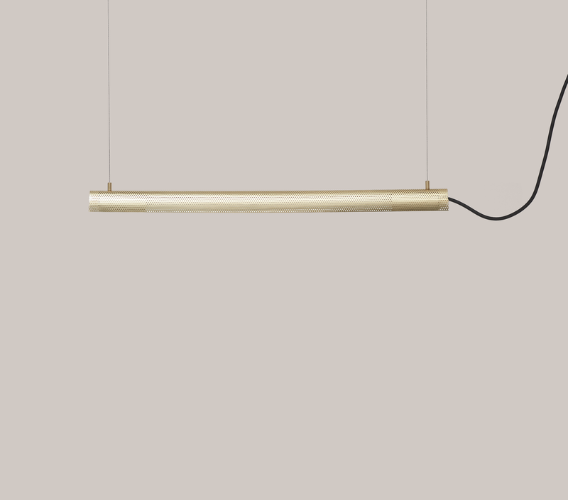 Radent Pendant Lamp, 700 mm - Brass - NUAD