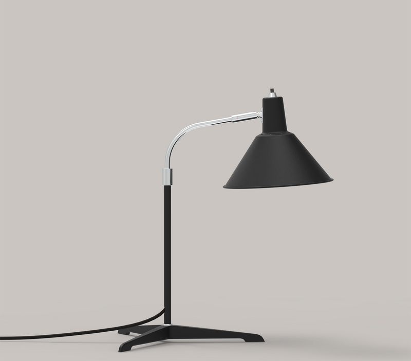 Arcon Table Lamp - Black / Chrome - PRE-ORDER - NUAD