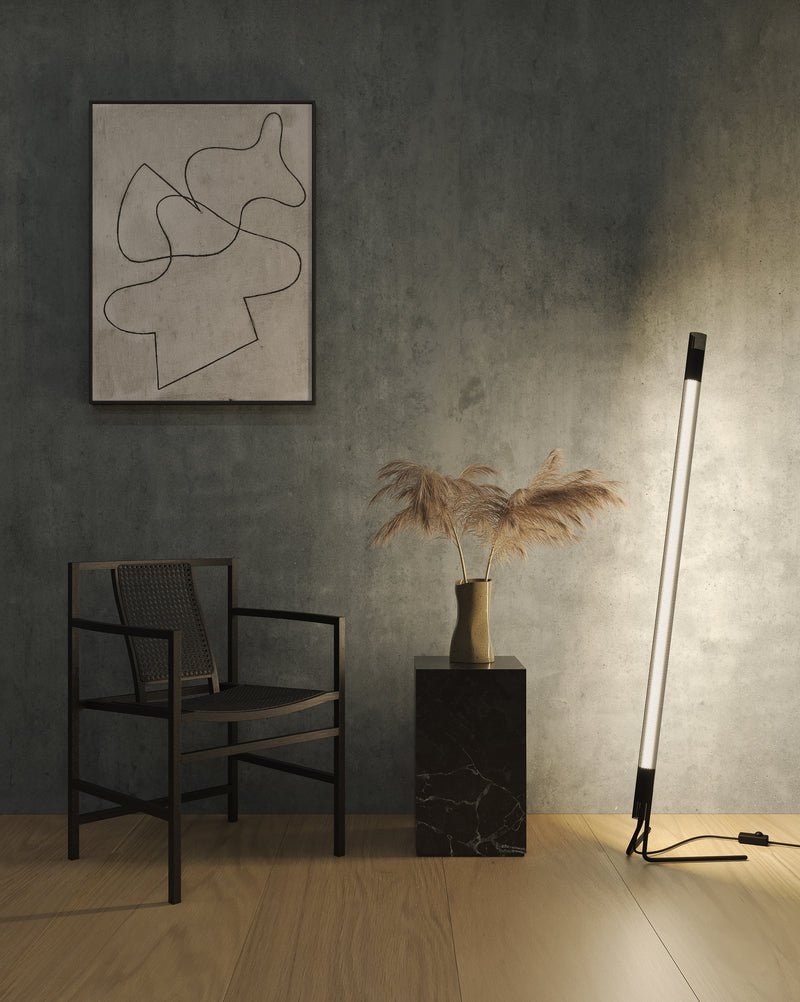 Radent Floor Lamp, 1475 mm - Black - NUAD