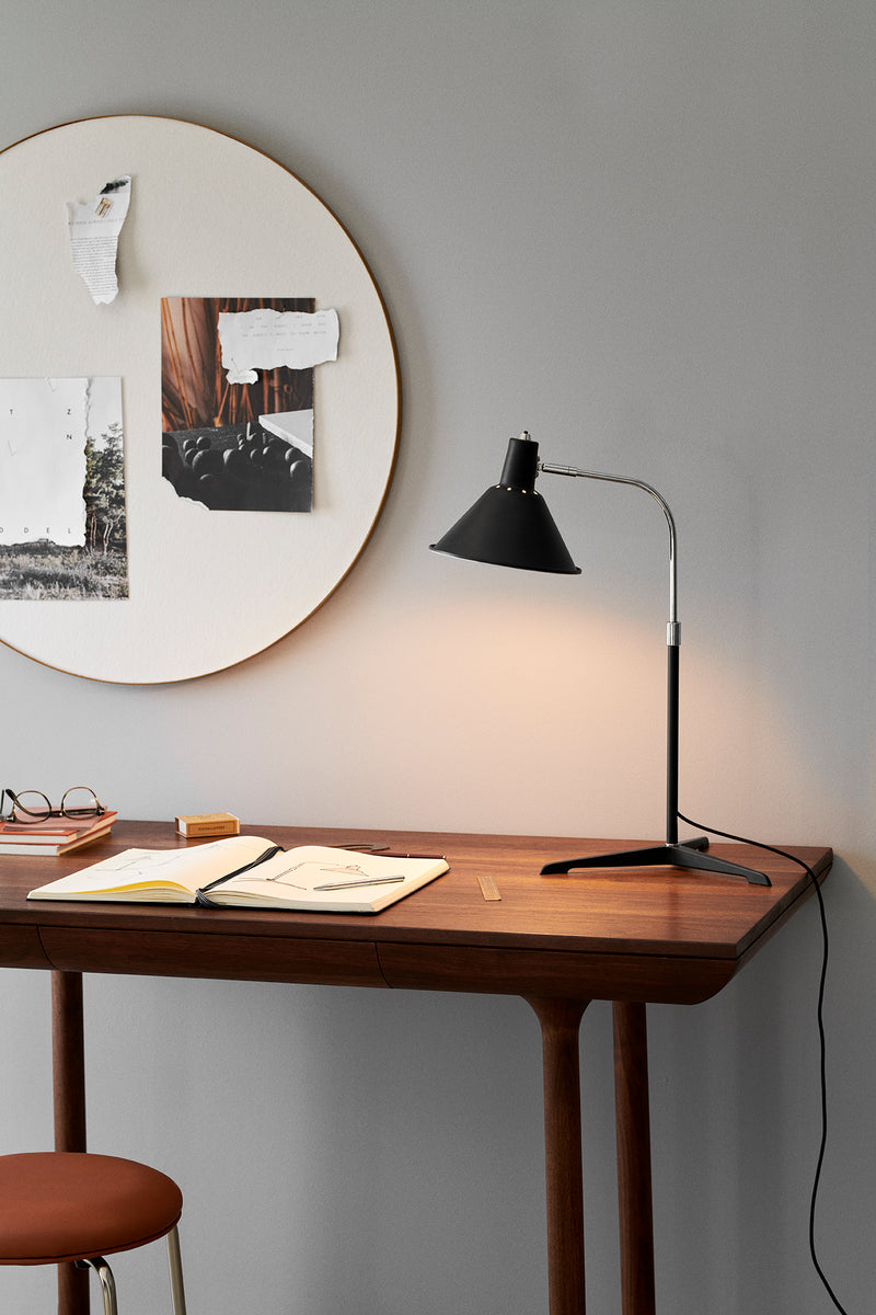 Arcon Table Lamp - Black / Chrome - PRE-ORDER - NUAD
