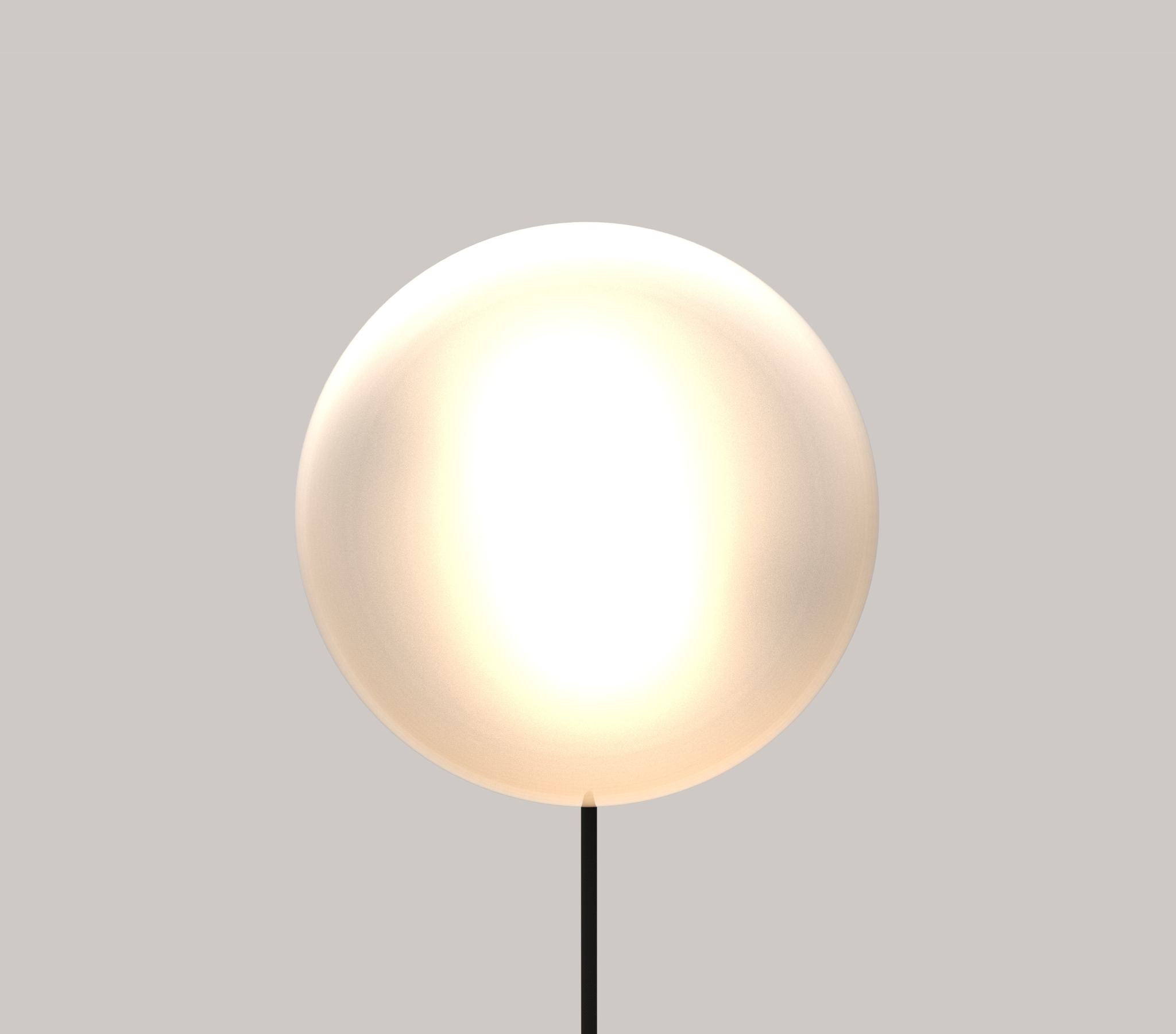 Opa Wall Lamp - Opal Glass / Black - PRE-ORDER - NUAD