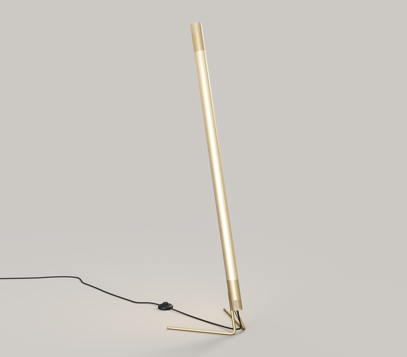 Radent Floor Lamp, 1475 mm - Brass - NUAD